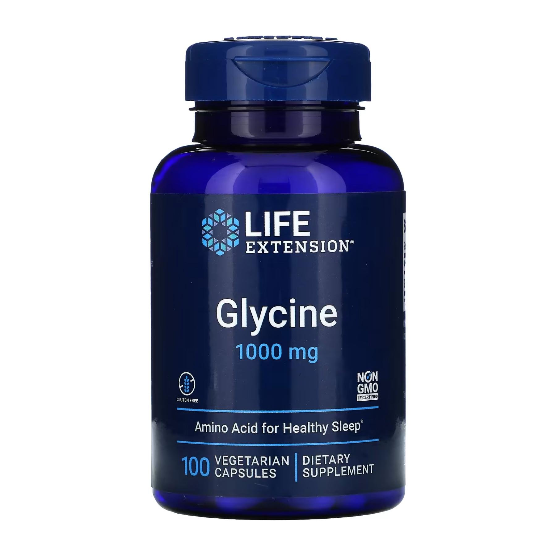 Натуральная добавка Glycine 1000 mg 100 vcaps (2022-10-1901)