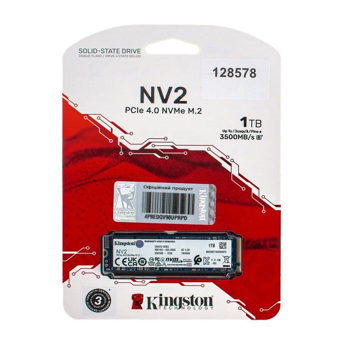 SSD-диск Kingston SNV2S M.2 NVMe 1 Tb (218113)