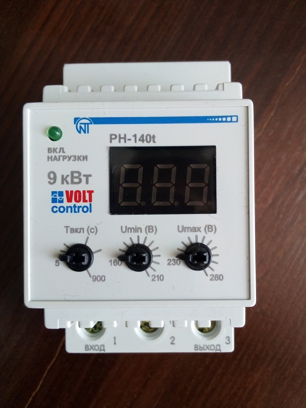 Реле защиты и контроля напряжения РН-140Т Volt Control 40 А - фото 4 Реле защиты и контроля напряжения РН-140Т Volt Control 40 А - фото 4