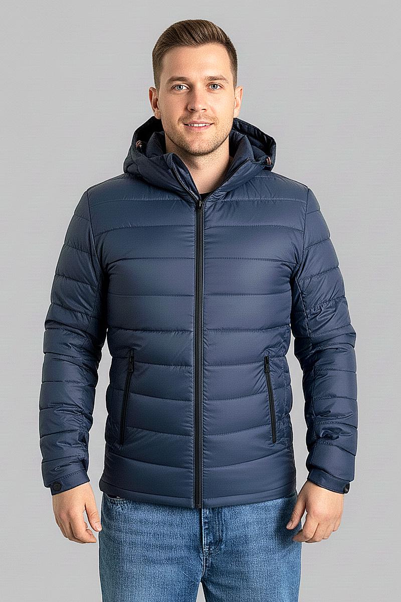 Куртка мужская утепленная р. 48 Синий (SB-23231-Blue)