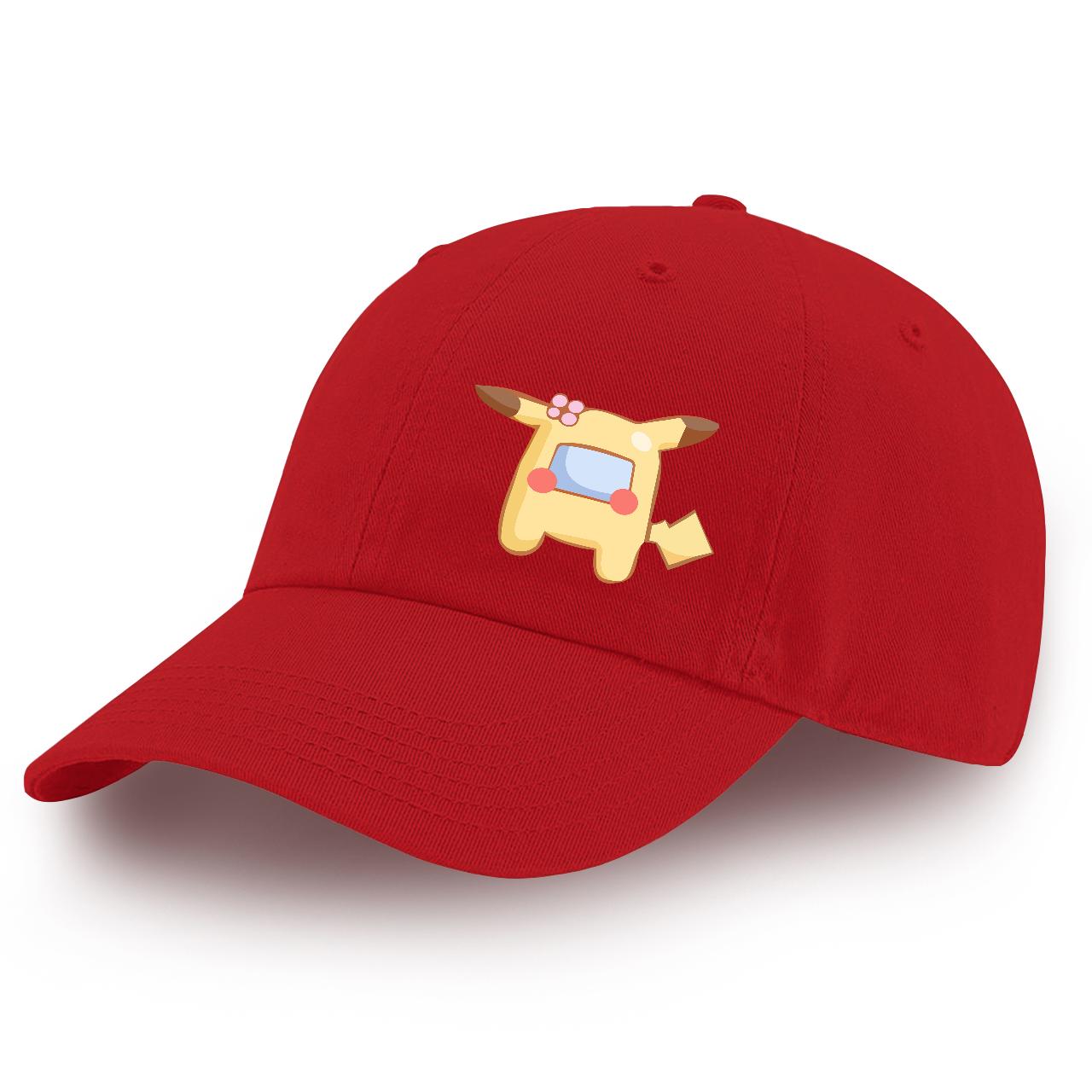 Кепка детская Among Us Pokemon Pikachu Красный (9273-2419-RD)