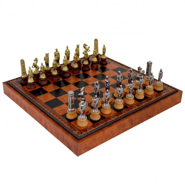 Шахматы элитные подарочные Римляне и Варвары 178MW 212L