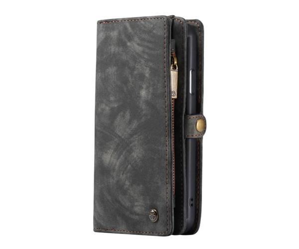 Чохол-гаманець CaseMe Retro Leather для Apple iPhone 12 / 12 Pro, Black