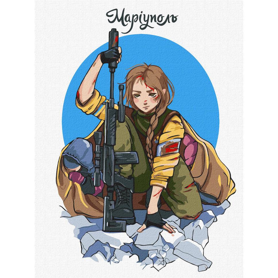 Картина по номерам Идейка Мариуполь 30x40 см (KHO4882)