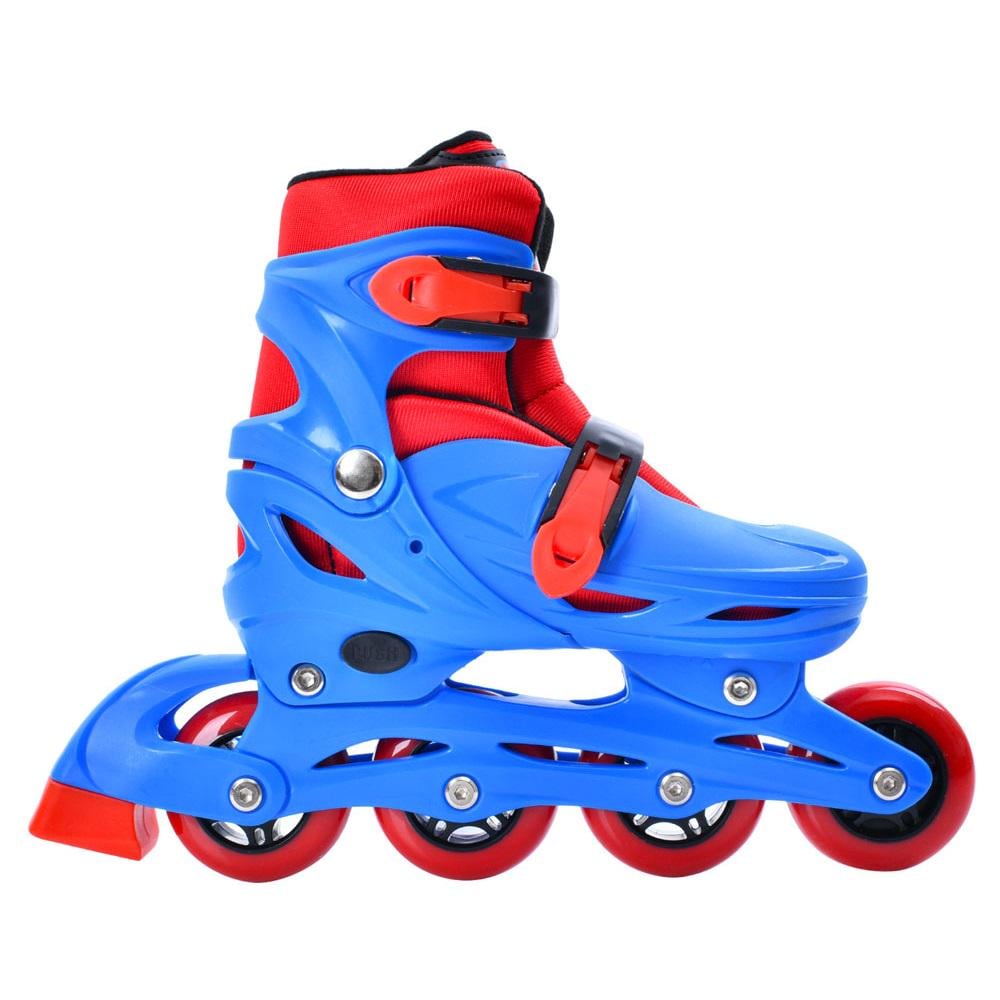 Роликовые коньки A 4151-M-BL р. 35-38 Синий Роликовые коньки A 4151-M-BL р. 35-38 Синий