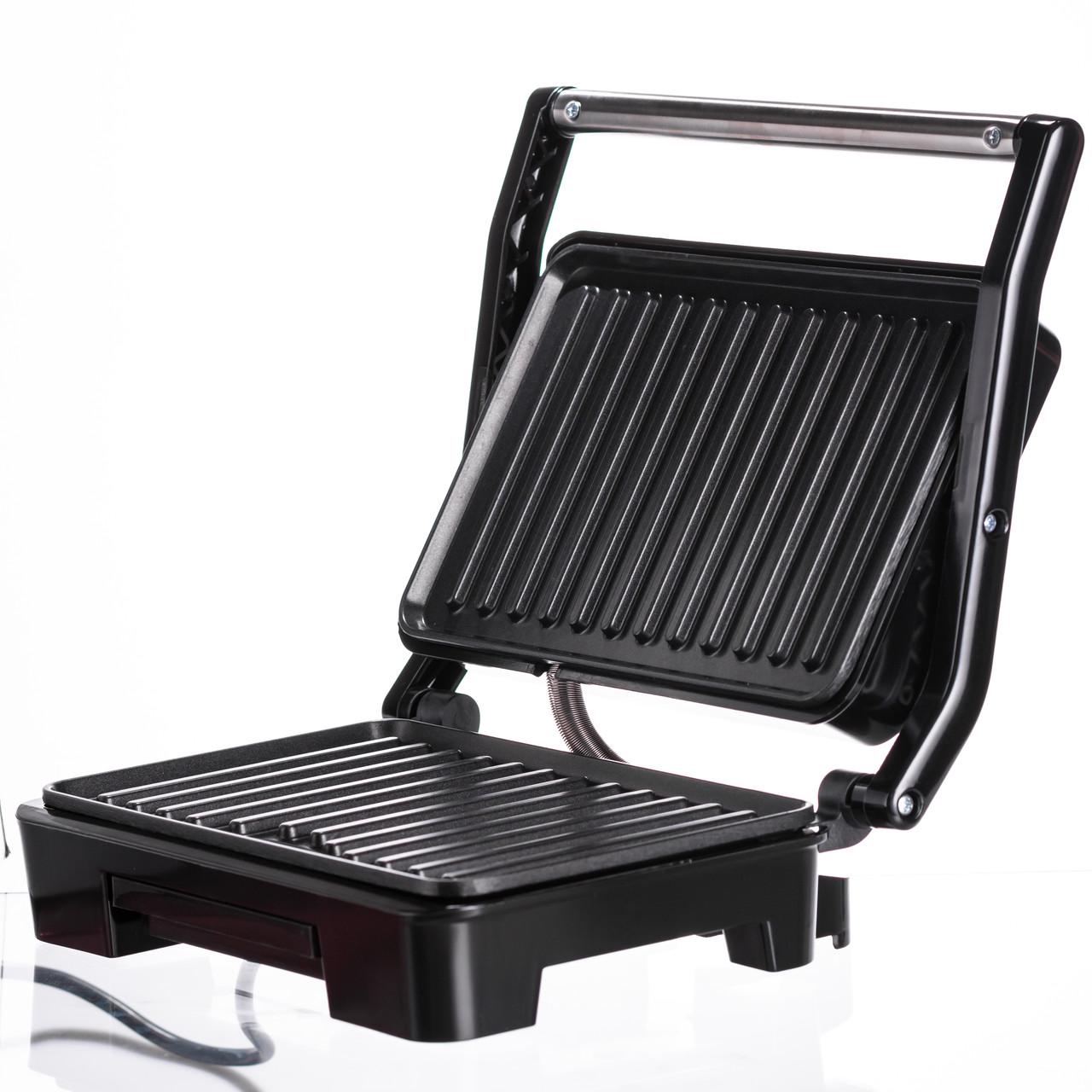 Электрогриль прижимной Sokany SK-223 с антипригарным покрытием 850 Вт (7401) - фото 5 Электрогриль прижимной Sokany SK-223 с антипригарным покрытием 850 Вт (7401) - фото 5