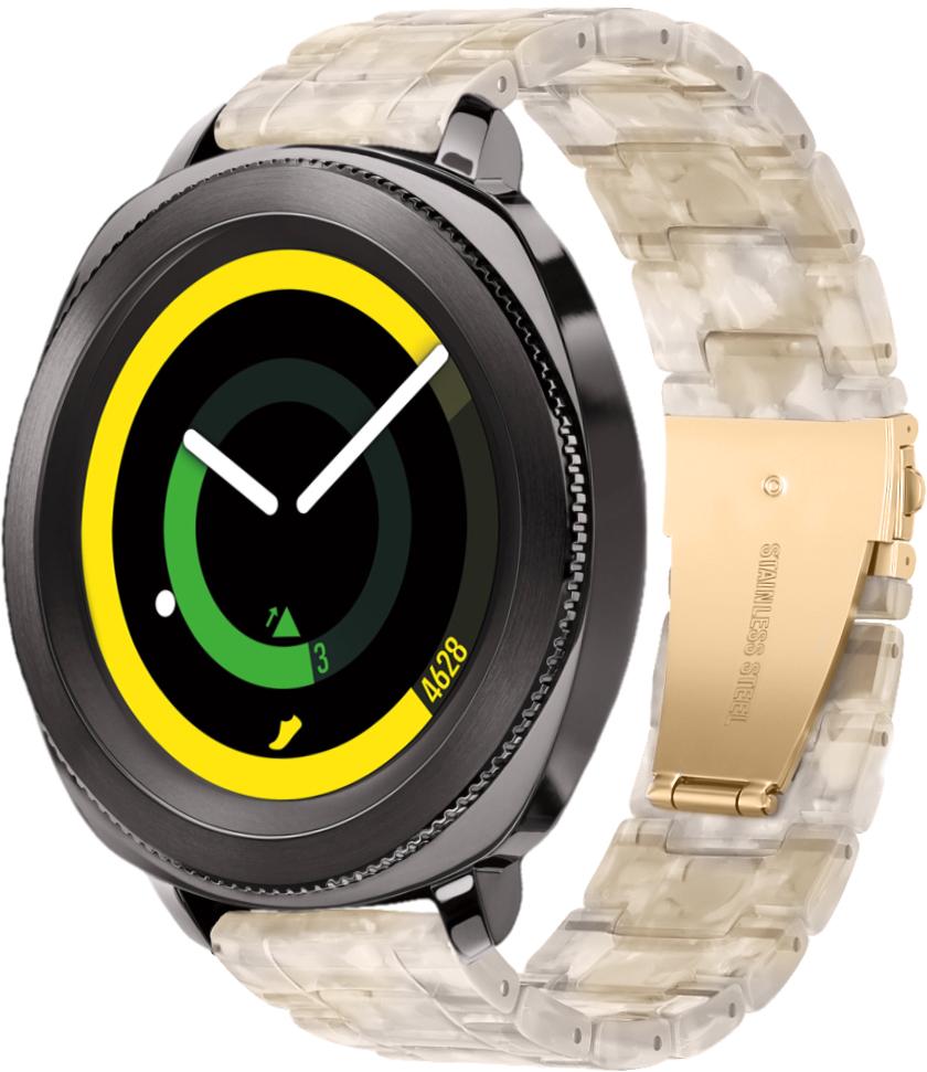 Ремешок из Cмолы Resin для Samsung Gear Sport Cream (28807-6E)