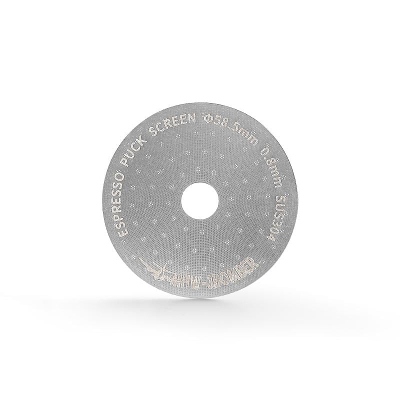 Металевий фільтр-сито для портафільтру MHW-3BOMBER Espresso Puck Screen 58,5 мм з отвором (FG5586-OS)