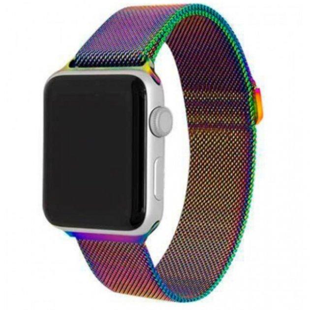 Металевий ремінець Міланська петля для Apple Watch 38/40/41 мм Хамелеон