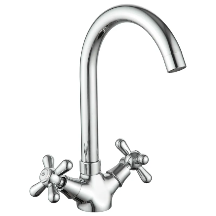 Змішувач для кухні поворотний MIXXUS Premium Dominox 275 Chrome (MI1585)
