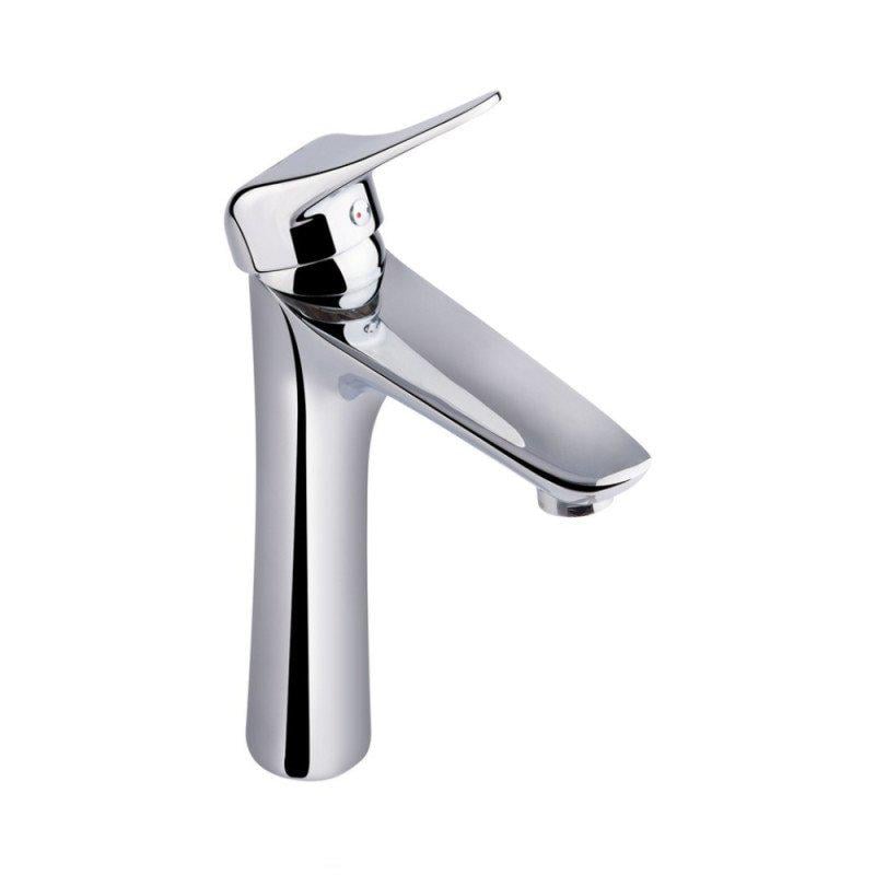 Смеситель для умывальника Q-tap Integra CRM 001XL латунь Хром (QTINTCRM001XL)