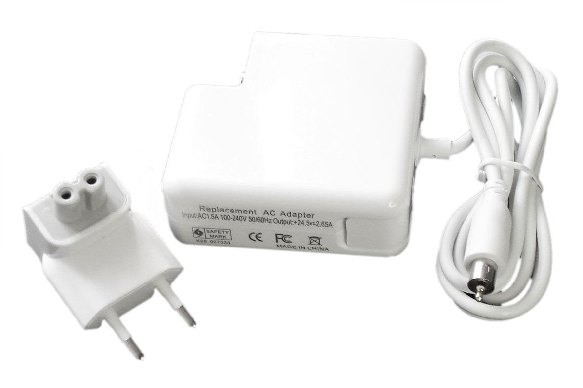 Блок питания для ноутбука Apple 65WA1021 24V 2,65A 7,7x2,5 мм A1021 OEM