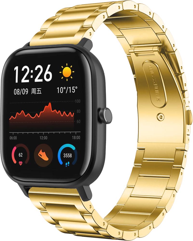 Браслет металлический Shape для Amazfit GTS Gold (25306-2A)