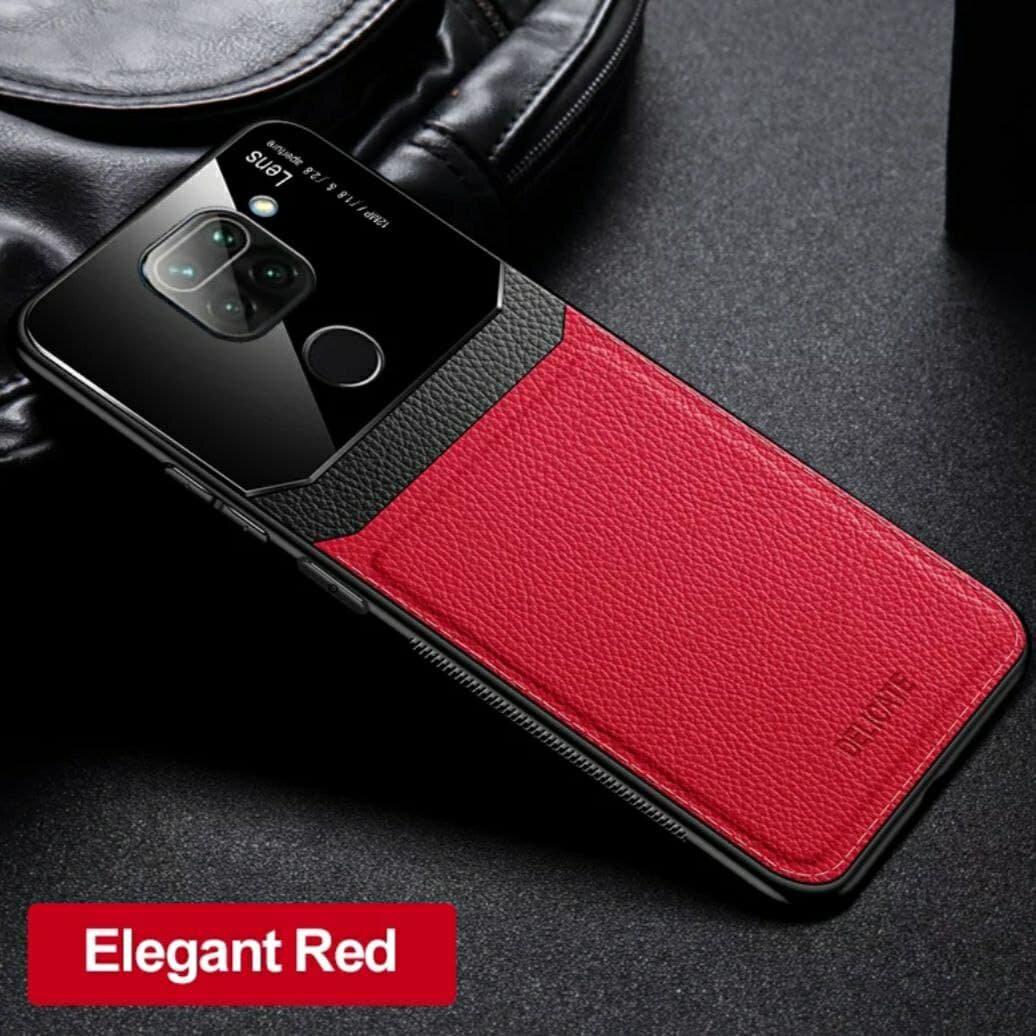 Чехол бампер DELICATE для Xiaomi Redmi Note 9 цвет Красный (085580)