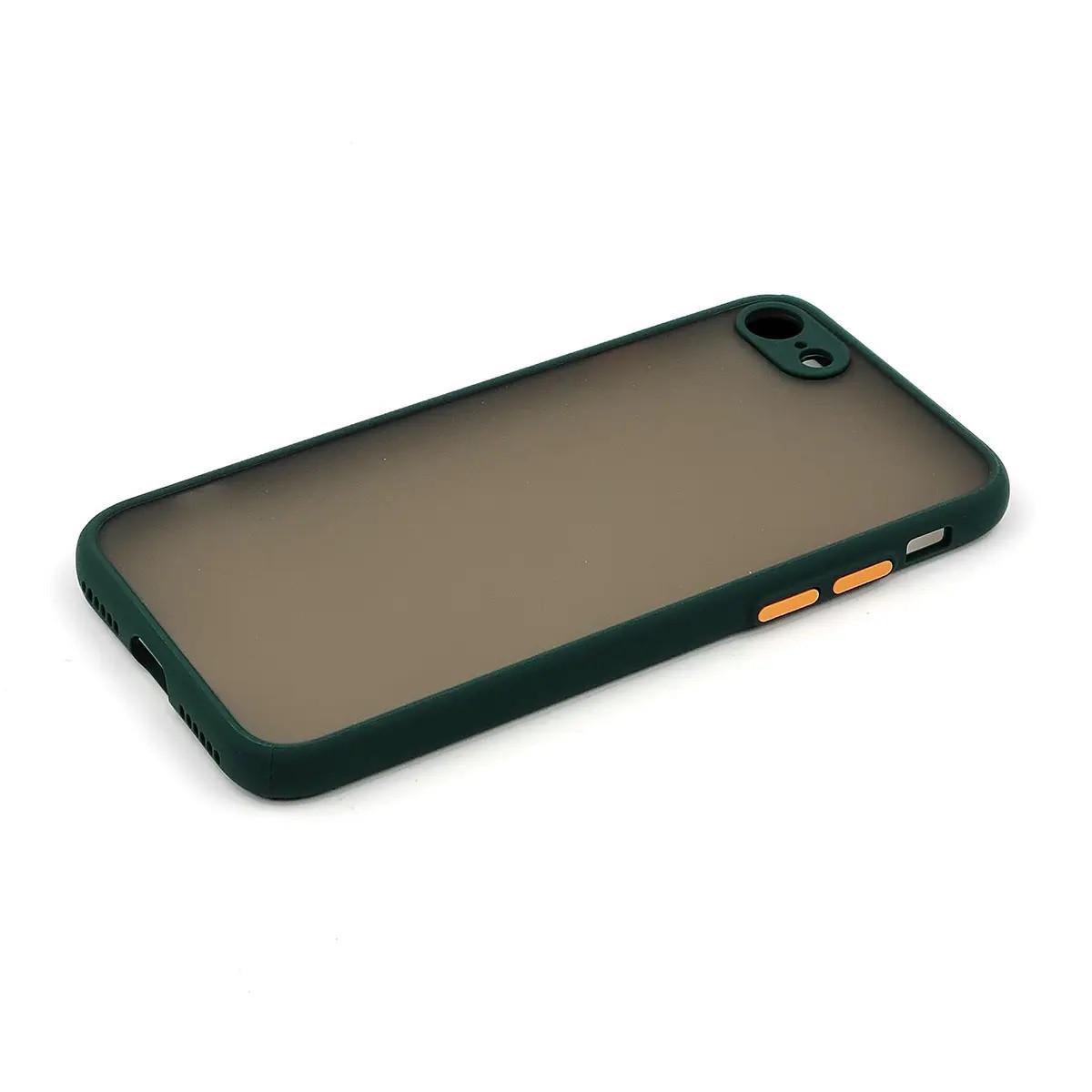 Силиконовый Чехол Накладка Avenger Totu Series Separate Camera Для iPhone 7/8/SE 2020 Dark Green Силиконовый Чехол Накладка Avenger Totu Series Separate Camera Для iPhone 7/8/SE 2020 Dark Green