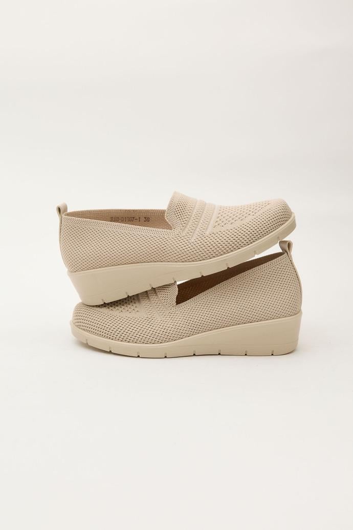 Мокасины ALLSY 198207 р. 38 Бежевый (21150_38)