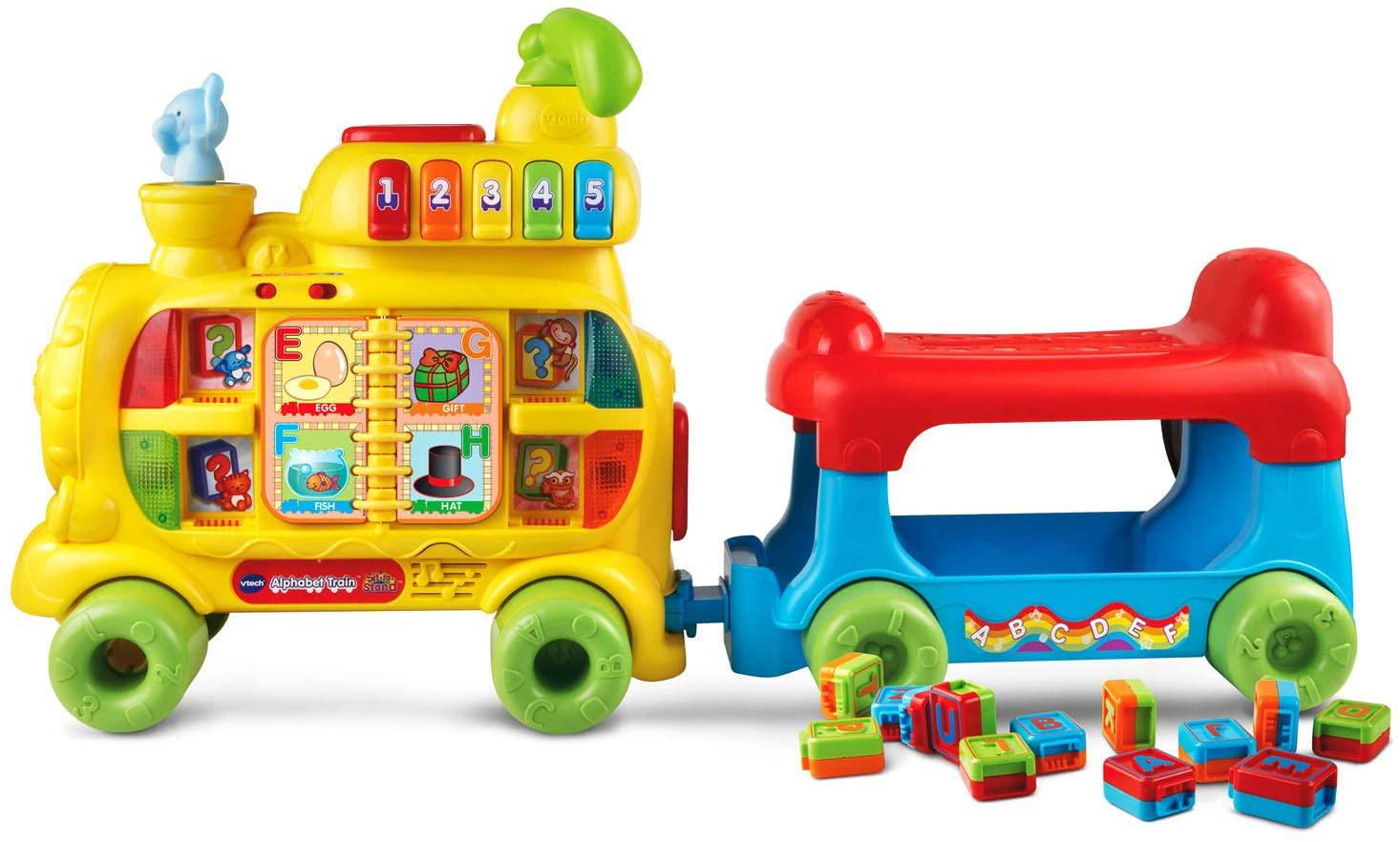 Ходунки-каталка Алфавитный поезд VTech Sit-to-Stand Alphabet Train (80-076601)