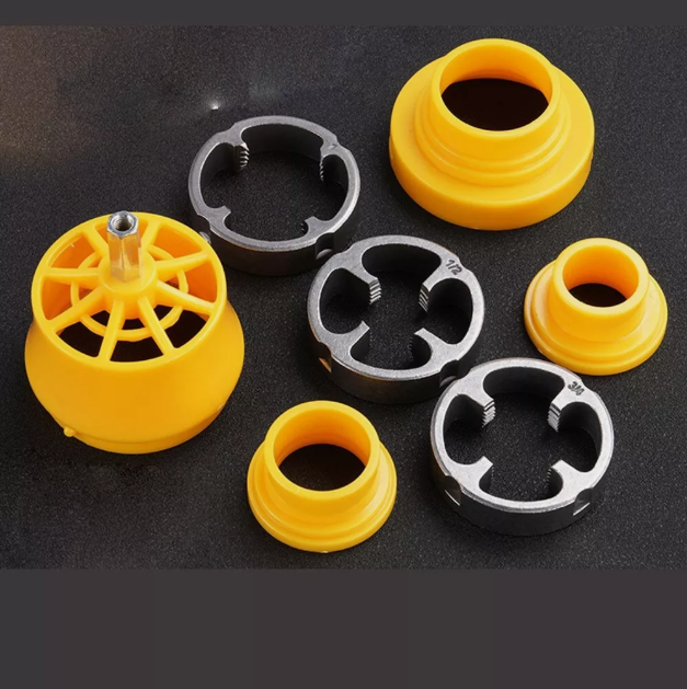 Набір для нарізання різьби для ПВХ труб 1/2" 3/4" та 1" та мітчики для внутрішньої різьби 1/2" 3/4" - фото 7