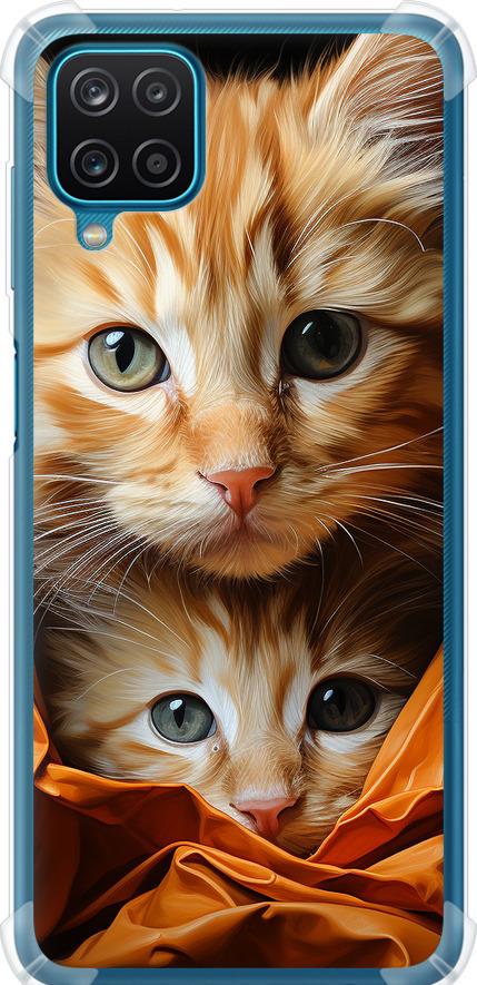Чехол на Samsung Galaxy A12 A125F Котики 2 (5664sp-2201-42517) Чехол на Samsung Galaxy A12 A125F Котики 2 (5664sp-2201-42517)