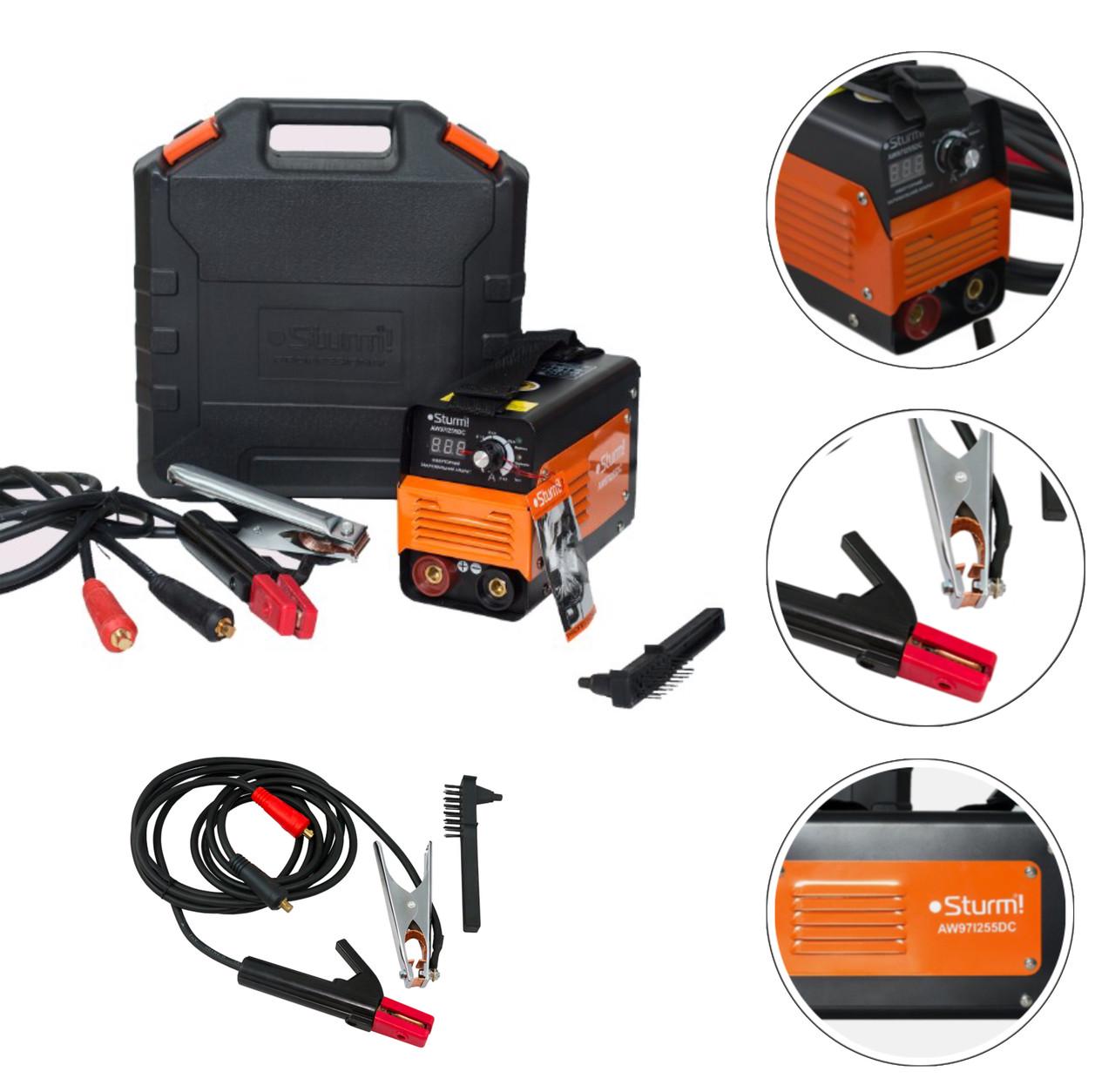 Инвертор сварочный Sturm AW97I255DC - фото 3