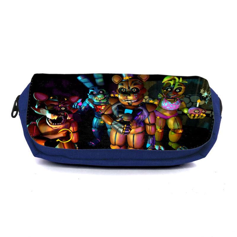 Пенал школьный Аниматроники Пять ночей Фредди FNAF-0012 Синий (1478385365)