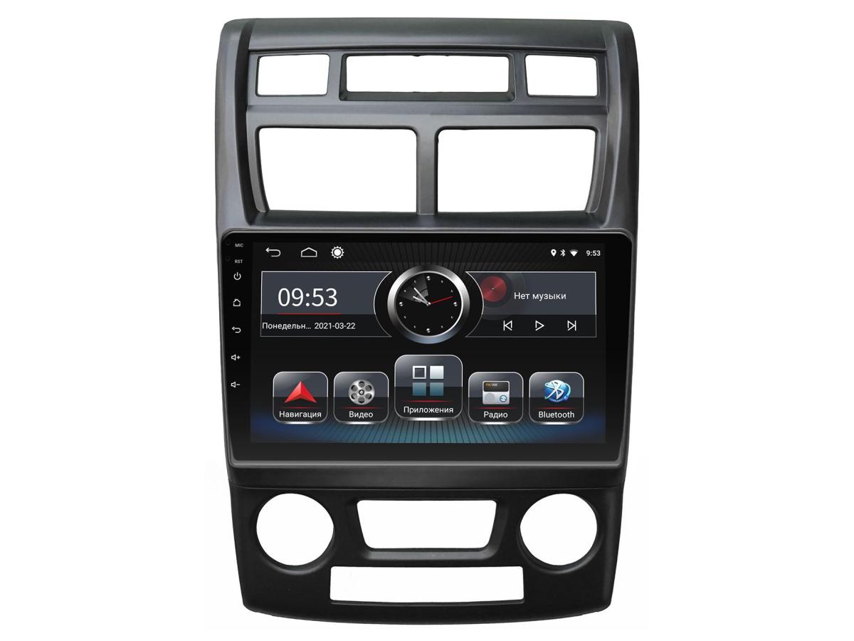 Штатная автомагнитола Incar PGA2-1821 Kia Sportage 2008-2010 climate control