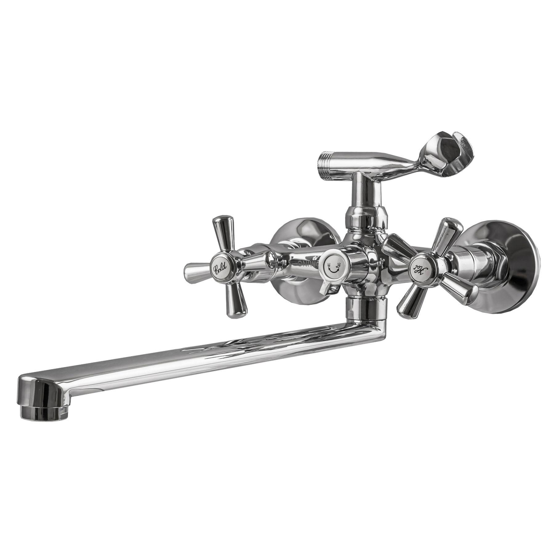 Смеситель для ванны DOMINO DBRS-0316-SHARM 000011587 двухвентильный Хром (108007)