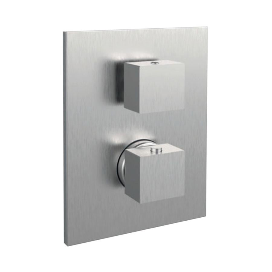 Змішувач термостатичний Paffoni Elle 3 положення Сатин матовий (LM-LEQ519NO-M)