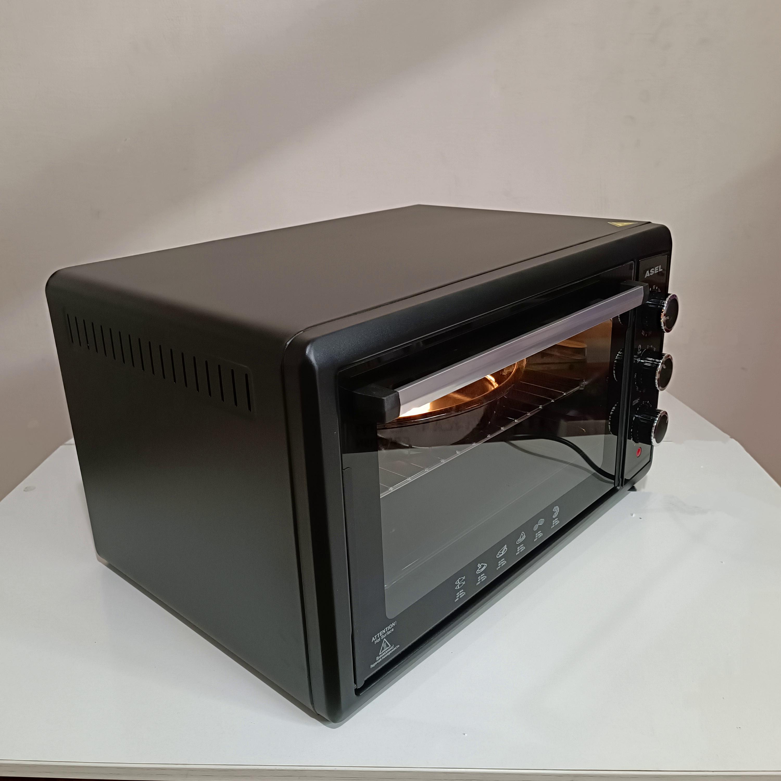 Печь электрическая Asel AF50-33 конвекция/подсветка/таймер 90 мин. 50 л - фото 4