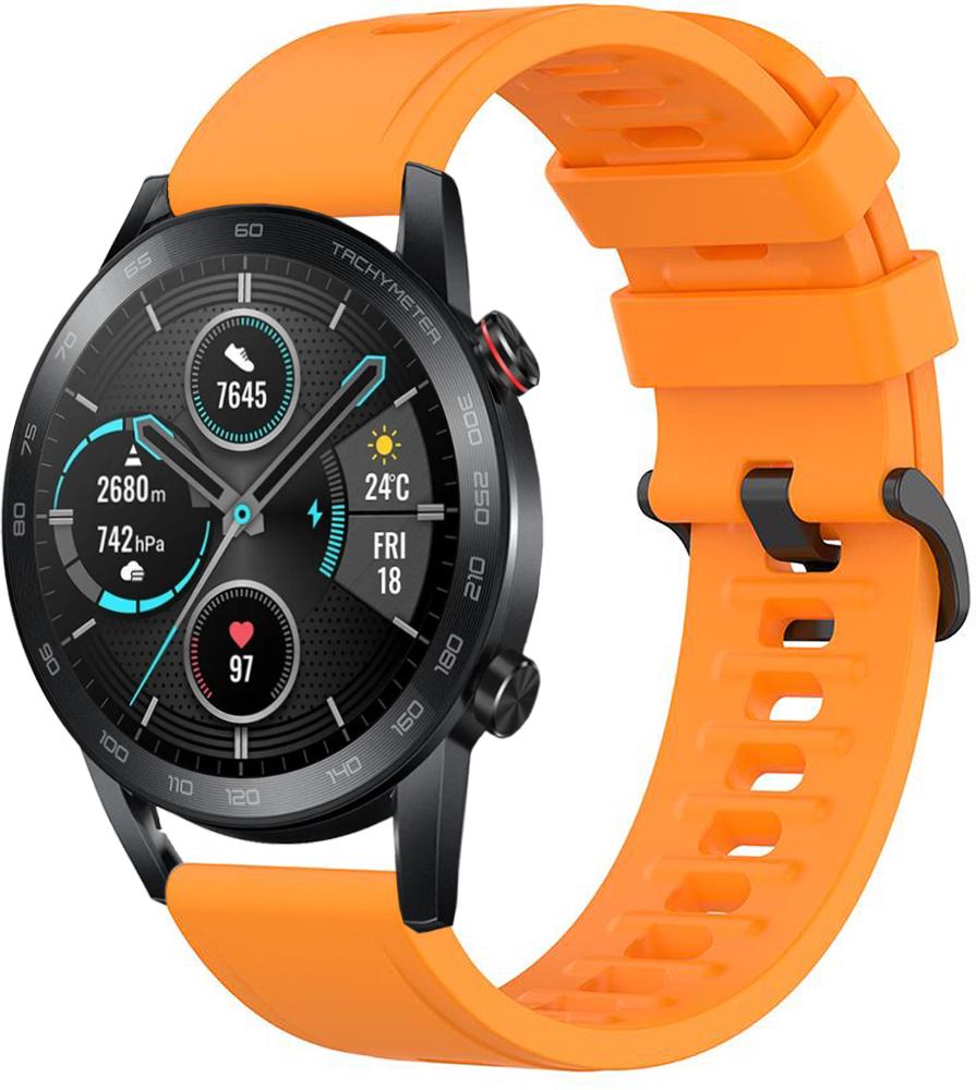 Ремінець Convex для Honor Magic Watch 2 46 мм (22 мм) Orange (22314-2C)