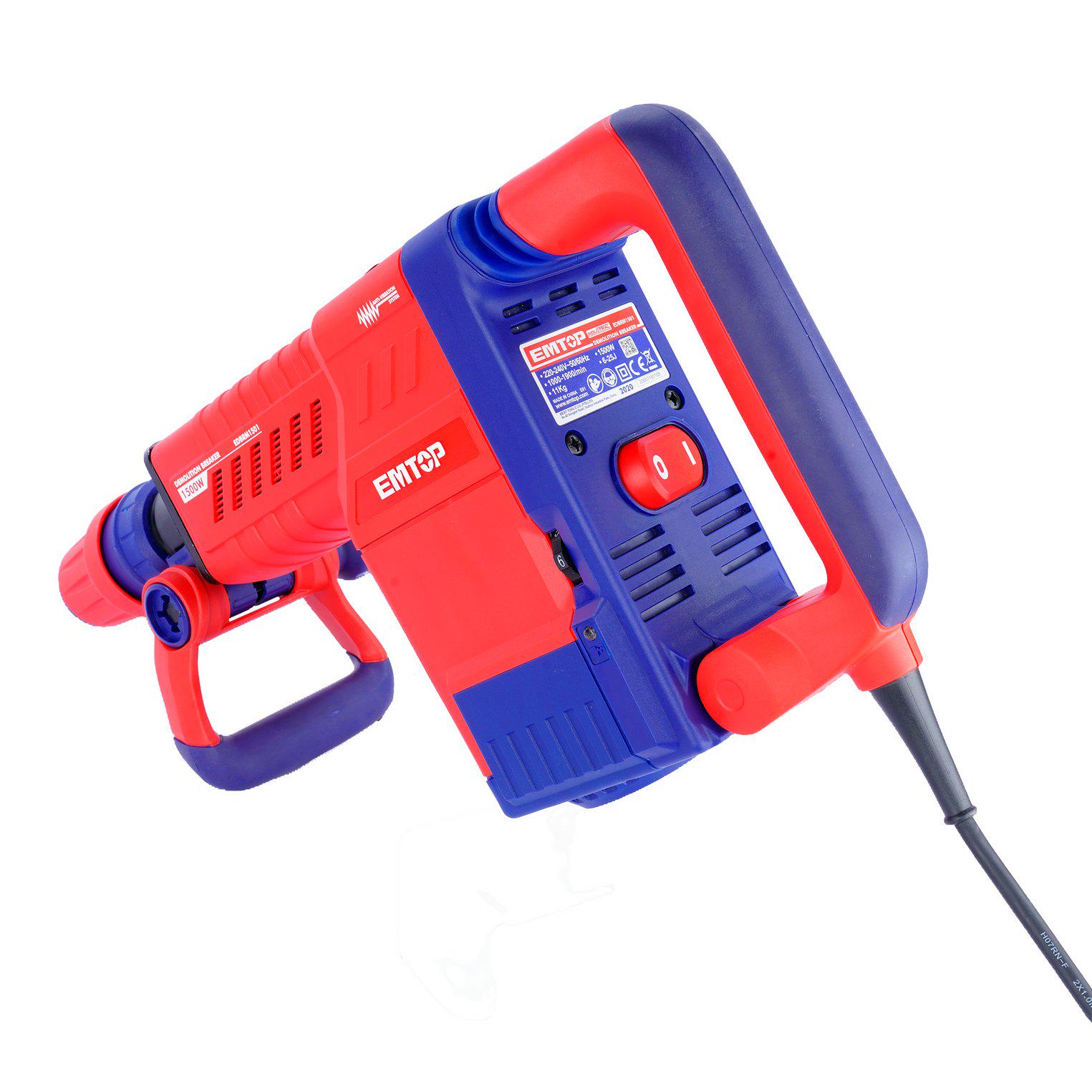 Отбойный молоток EMTOP EDBRM1501 - фото 7 Отбойный молоток EMTOP EDBRM1501 - фото 7