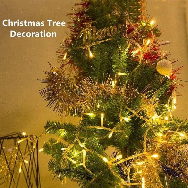 Гірлянда світлодіодна Нитка 45 м 800 Теплий білий (2022724516) - фото 4