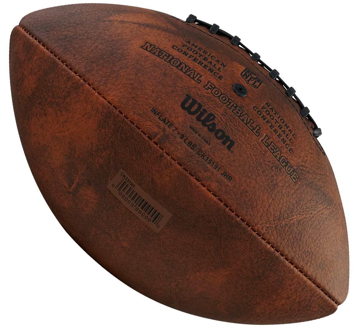 М'яч для американського футболу Wilson NFL Official Throwback 32 Team Logo Ball (11304_143) - фото 2