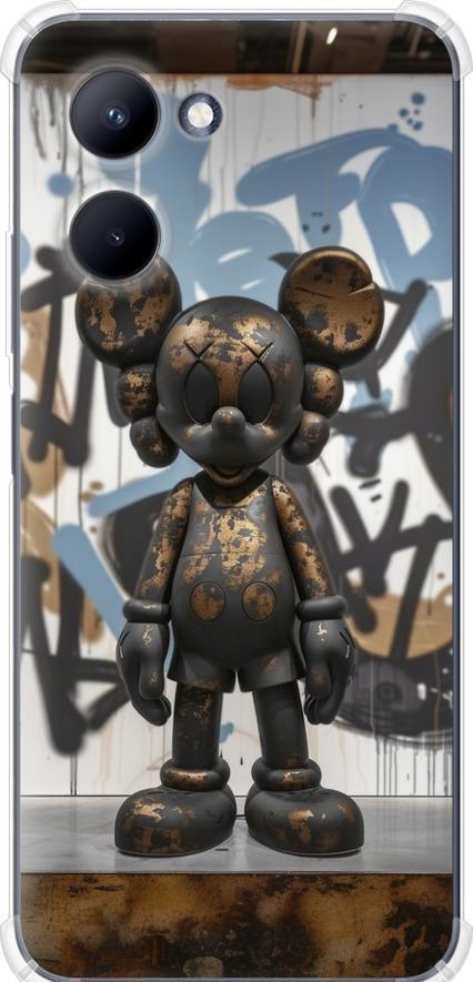 Чехол на Realme C33 Bronze kaws v2 (6098sp-2870-42517)
