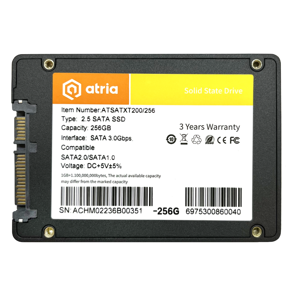 SSD-диск ATRIA ATSATXT200 2,5" 256 Гб (578320) - фото 2