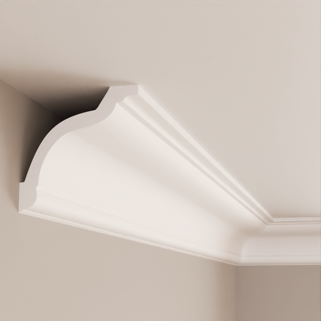 Карниз полиуретановый Gaudi Decor P 2016 90x94x2000 мм (25409019)