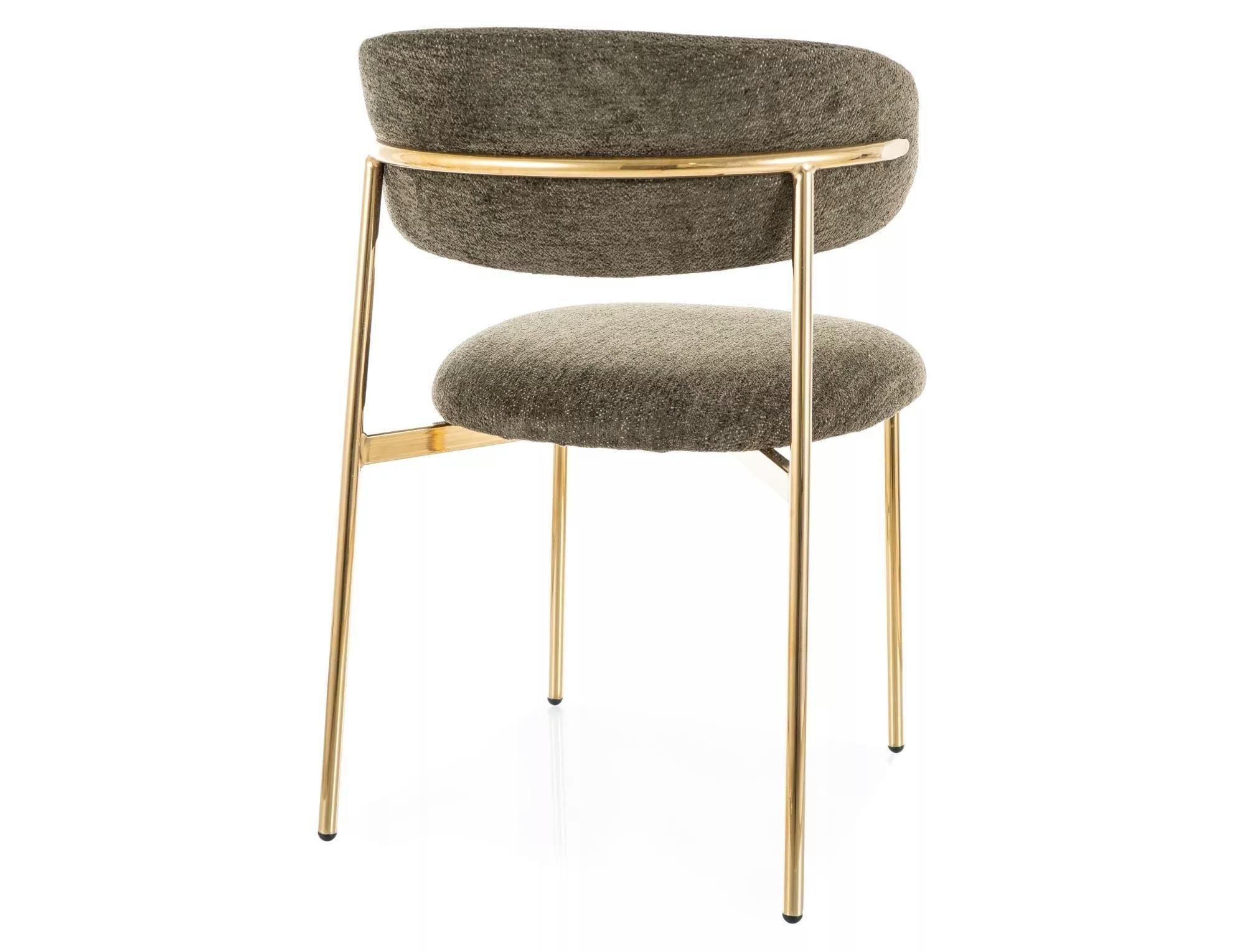 Стул кухонный Signal ELTON RAVEN Золотой/Оливковый (78ELTONRZLOL) - фото 2 Стул кухонный Signal ELTON RAVEN Золотой/Оливковый (78ELTONRZLOL) - фото 2