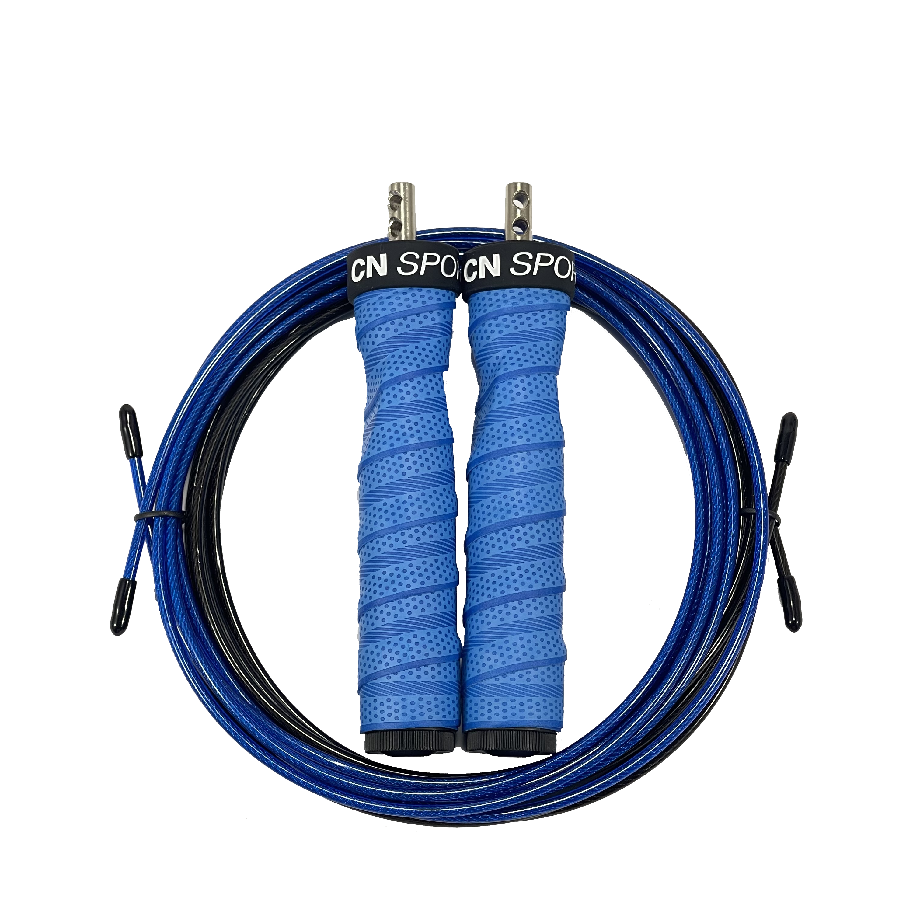 Скакалка скоростная для кроссфита CN SPORT Speed Rope PRO+ Blue (UF12463) - фото 1