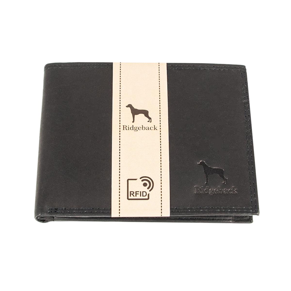 Кошелек кожаный мужской Ridgeback JBNC39MN Black (JBNC39MN BLK) - фото 6
