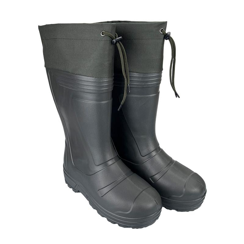 Чоботи пінові чоловічі з фольгованим утеплювачем 5036-50 p. 45 28-28,5 см Зелений - фото 2