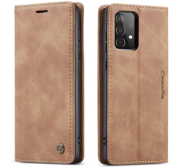 Чехол книжка с магнитом CaseMe на Samsung Galaxy A52 A525 Brown (20830-30)