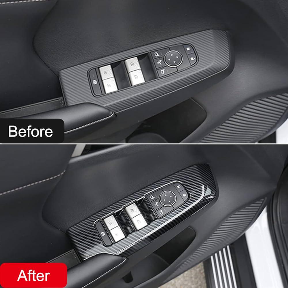 Накладки на підлокітники Mitsubishi Outlander 4 2022-2025 MZ360685EX 4 шт. Карбон (27455795) - фото 2 Накладки на підлокітники Mitsubishi Outlander 4 2022-2025 MZ360685EX 4 шт. Карбон (27455795) - фото 2