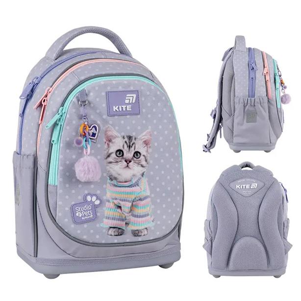 Шкільний рюкзак KITE Education SP26-724S Studio Pets з ортопедичною спинкою (996135)