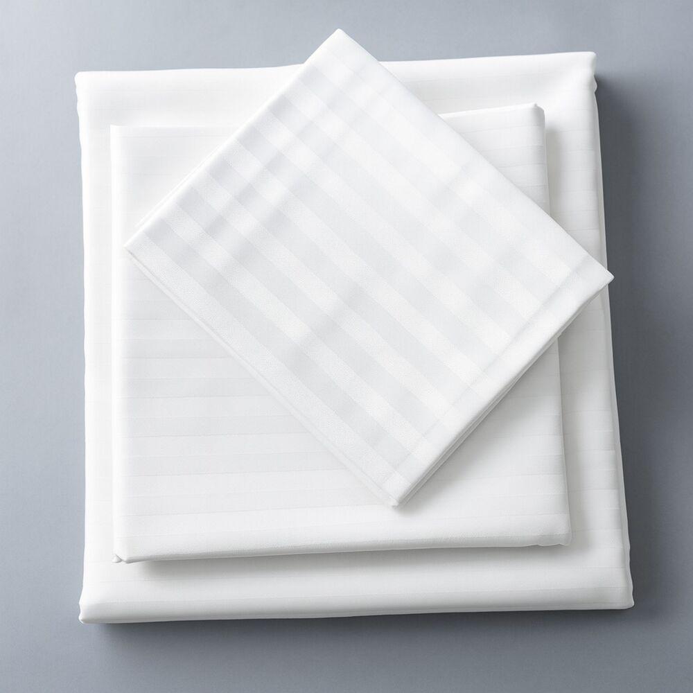 Простыня для гостиниц IDEIA хлопок жаккард сатин в полоску 1 см евро 230х260 см (26805) - фото 5 Простыня для гостиниц IDEIA хлопок жаккард сатин в полоску 1 см евро 230х260 см (26805) - фото 5