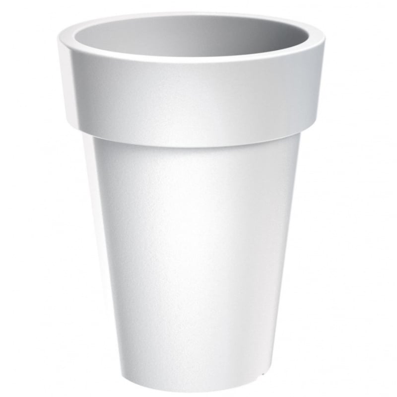 Горшок для цветов Prosperplast Lofly высокий Н-52 см Белый (70708-449)