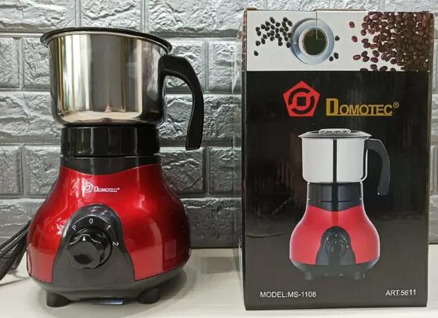 Кофемолка DOMOTEC MS-1108 Красный (12753) - фото 2 Кофемолка DOMOTEC MS-1108 Красный (12753) - фото 2