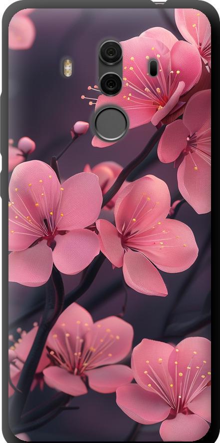 Чехол на Huawei Mate 10 Pro Пурпурная сакура (6075b-1138-42517)