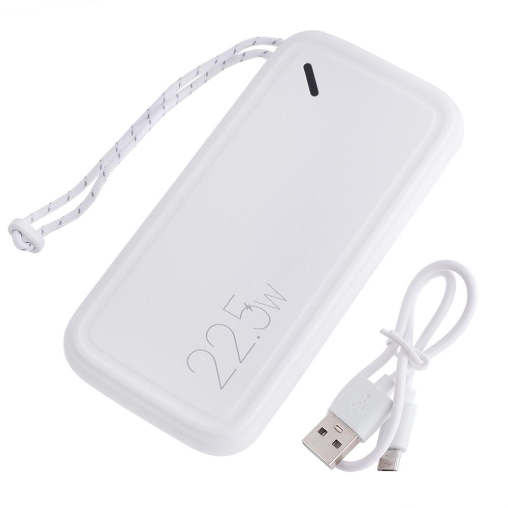 Повербанк USAMS US-CD151 10000 mAh 37Wh 6000 mAh PB56 PD3.0 +QC3.0 Білий (29-31-185143)