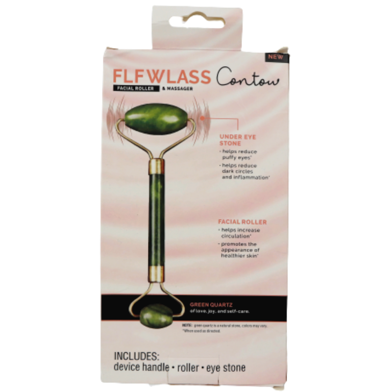 Масажер для обличчя Нефритовий ролик Flbwles Conto (4123438) - фото 7