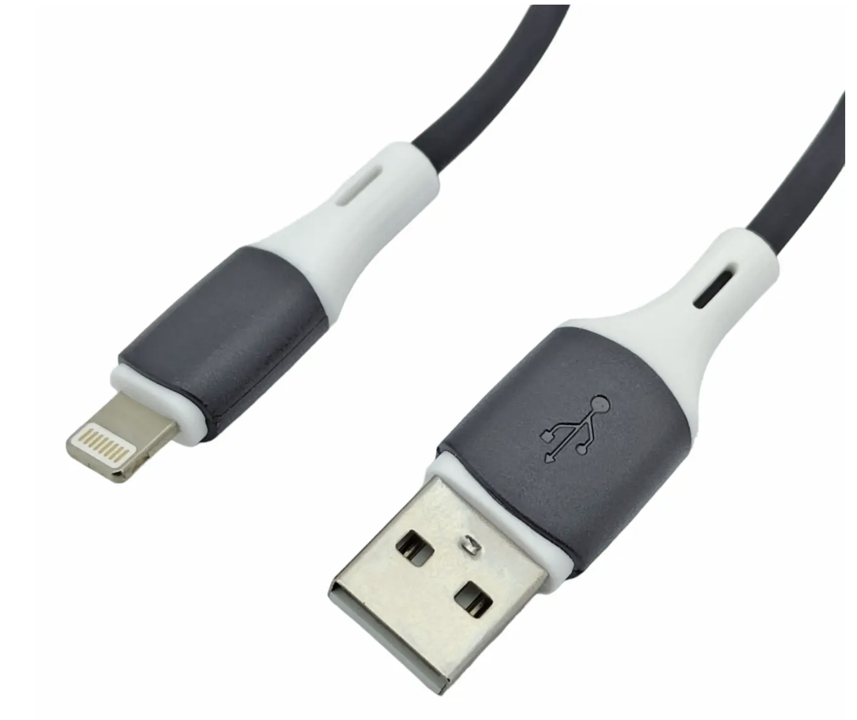 Кабель Borofone BX79 Silicone USB Lightning 2,4A Черный (2882) Кабель Borofone BX79 Silicone USB Lightning 2,4A Черный (2882)